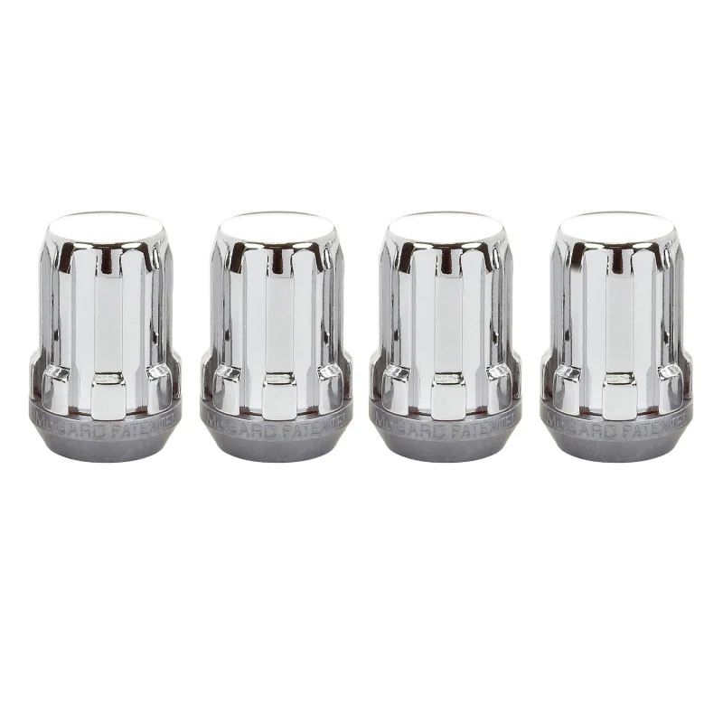 McGard SplineDrive Lug Nut (Cone Seat) M12X1.5 / 1.24in. Length (4-Pack) - Chrome (Req. Tool) - Image 7
