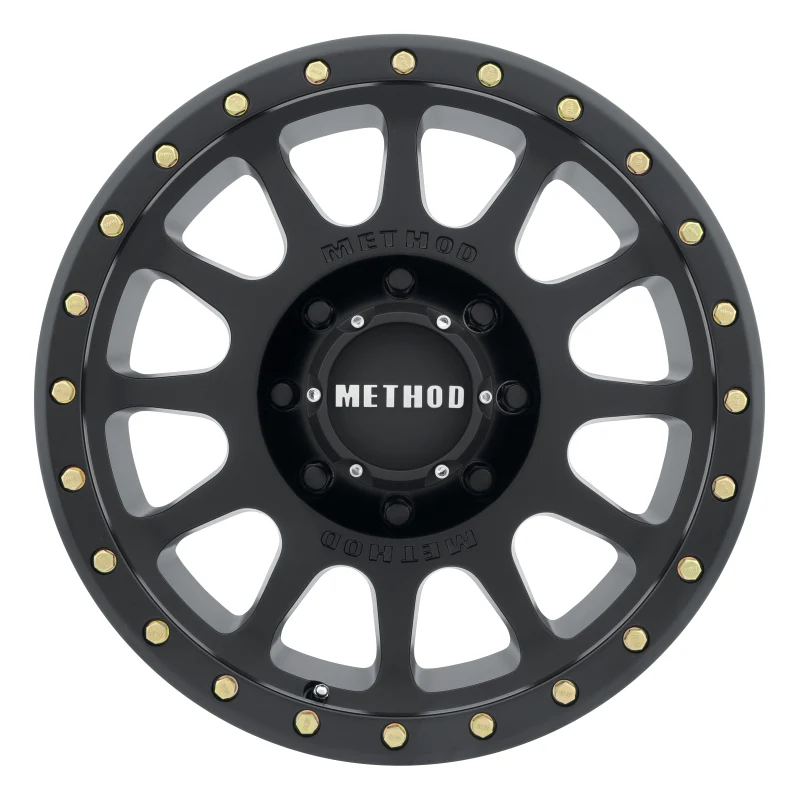 Method MR305 NV 18x9 -12mm Offset 8x6.5 130.81mm CB Matte Black Wheel - Image 2