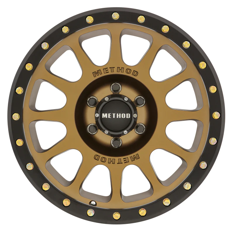 Method MR305 NV 20x9 +18mm Offset 6x5.5 108mm CB Method Bronze/Black Street Loc Wheel - Image 2