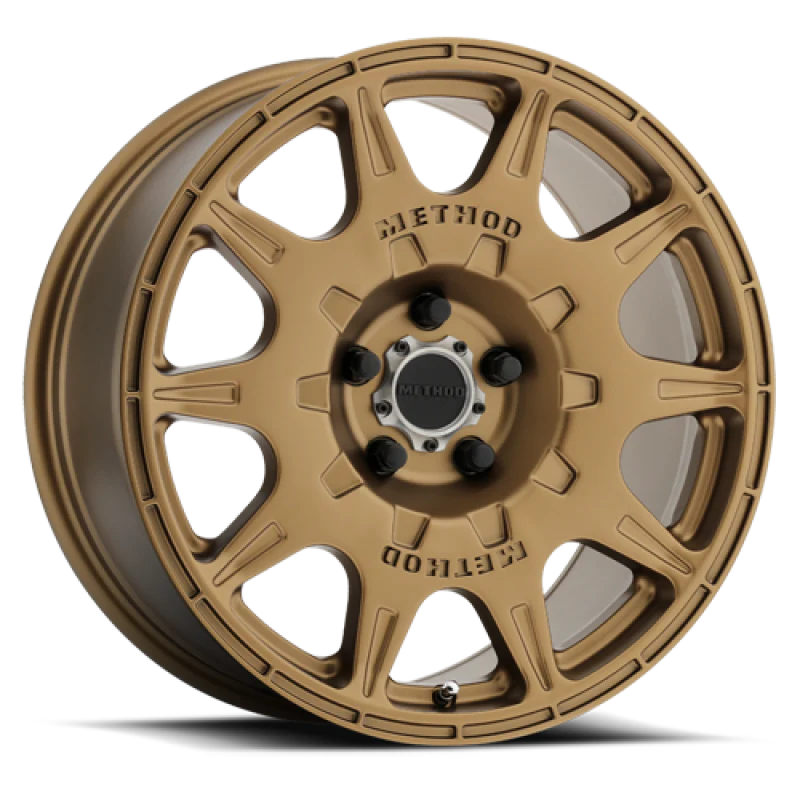 Method MR502 RALLY 17x8 +38mm Offset 5x4.5 67.1mm CB Method Bronze Wheel
