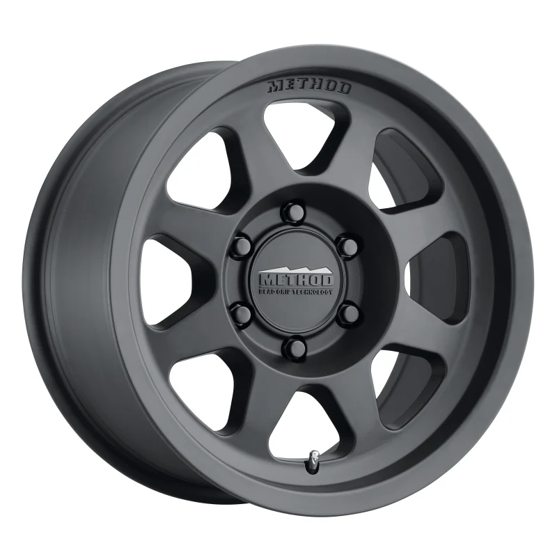 Method MR701 16x8 0mm Offset 6x5.5 106.25mm CB Matte Black Wheel - Image 2
