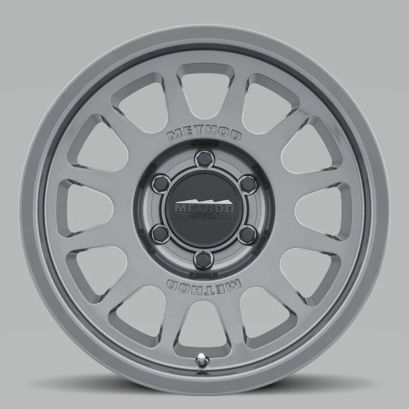 Method MR703 17x8.5 0mm Offset 6x135 87mm CB Gloss Titanium Wheel - Image 2