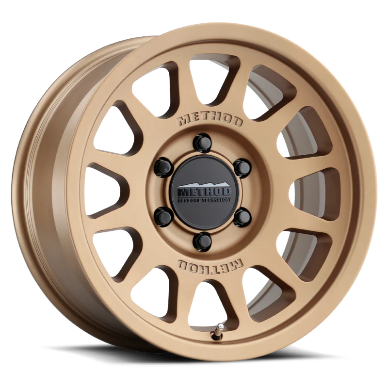 Method MR703 17x8.5 0mm Offset 6x135 87mm CB Method Bronze Wheel