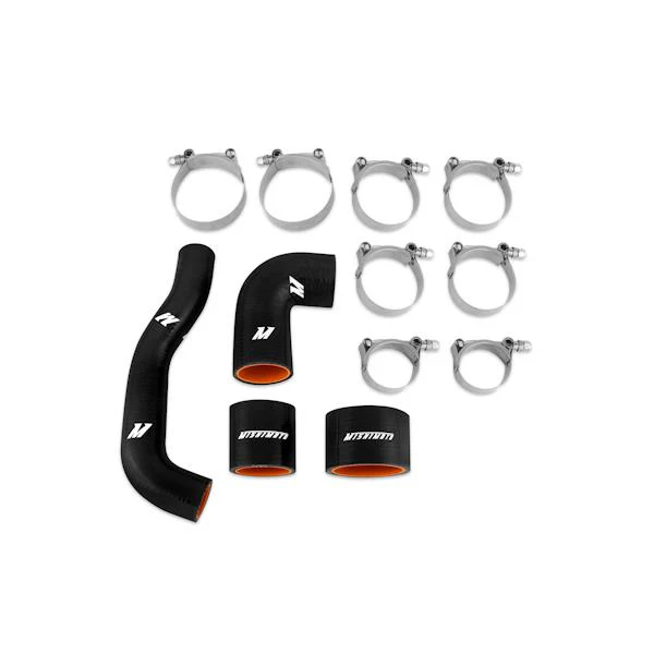 Mishimoto 04-07 Subaru WRX STI (STI only) JDM Black Silicone Intercooler Hoses - Image 3