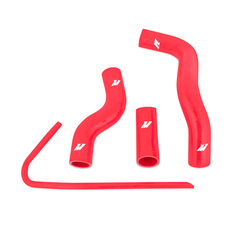 Mishimoto 12-14 Subaru BRZ / 13 Scion FR-S / 12-14 Toyota GT86 Silicone Radiator Hose Kit - Red - Image 6