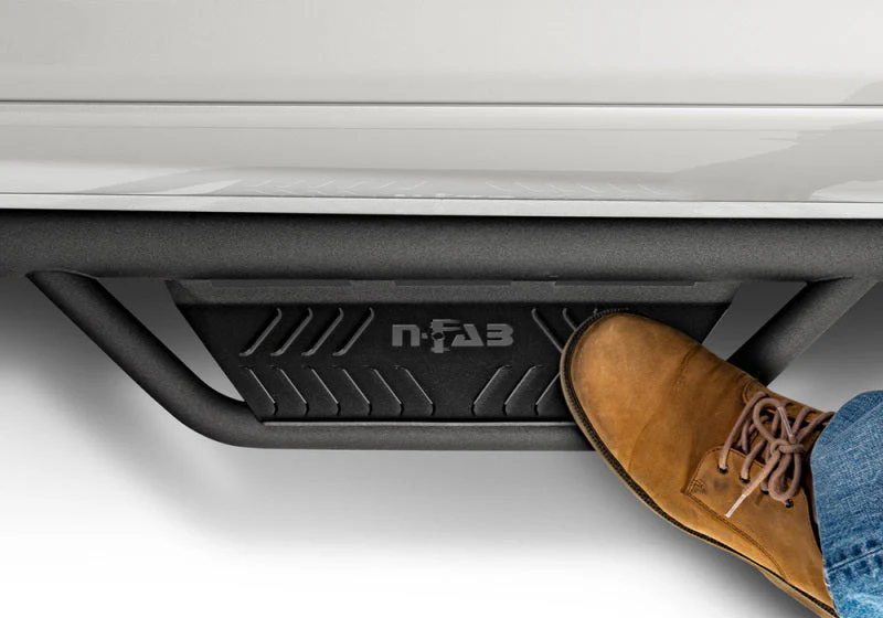 N-Fab Podium LG 19-20 Dodge RAM 1500 Crew Cab - Cab Length - Tex. Black - 3in - Image 3