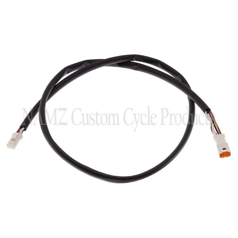 NAMZ 22-23 V-Twin FXLRST Models Plug-N-Play Speedometer/Tachometer Xtension Harness 32in. - Image 2
