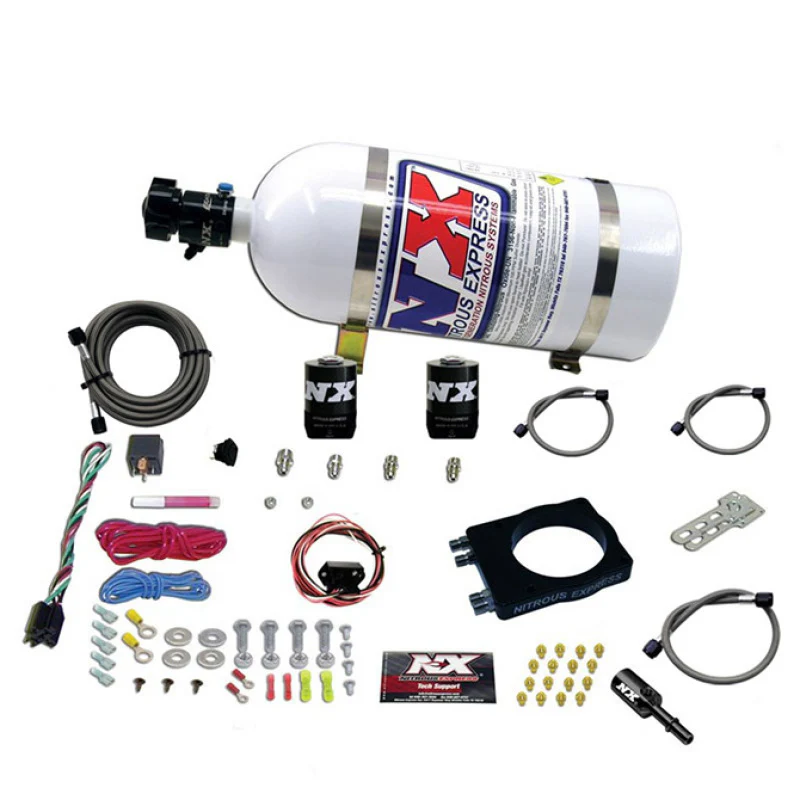 Nitrous Express Dodge Hemi Nitrous Plate Kit (50-400HP) w/10lb Bottle - Image 3