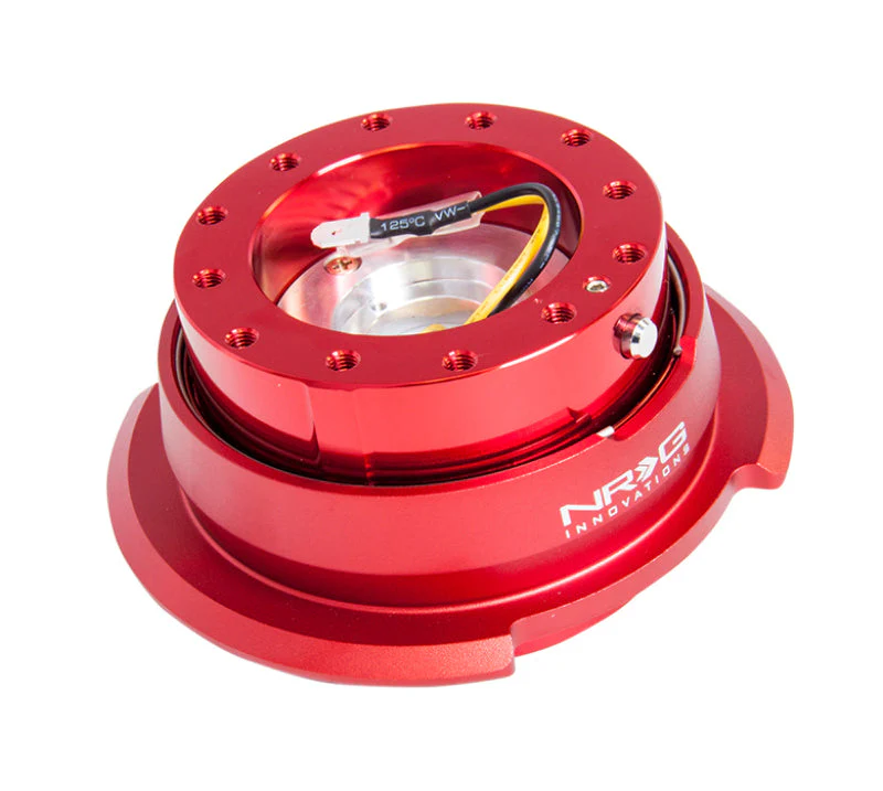 NRG Quick Release Kit Gen 2.8 - Red / Red Ring - Image 2