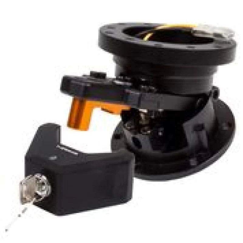 NRG Steering Wheel Quick Tilt System w/Lock - Silver - Image 3