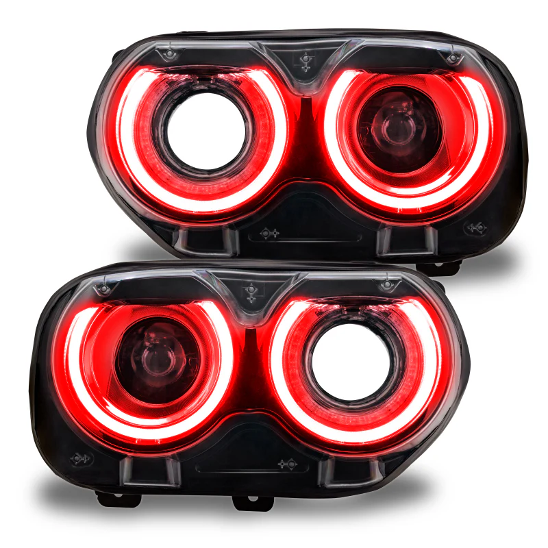 Oracle 15-21 Dodge Challenger RGB+W Headlight DRL Upgrade Kit - ColorSHIFT+W - Image 11