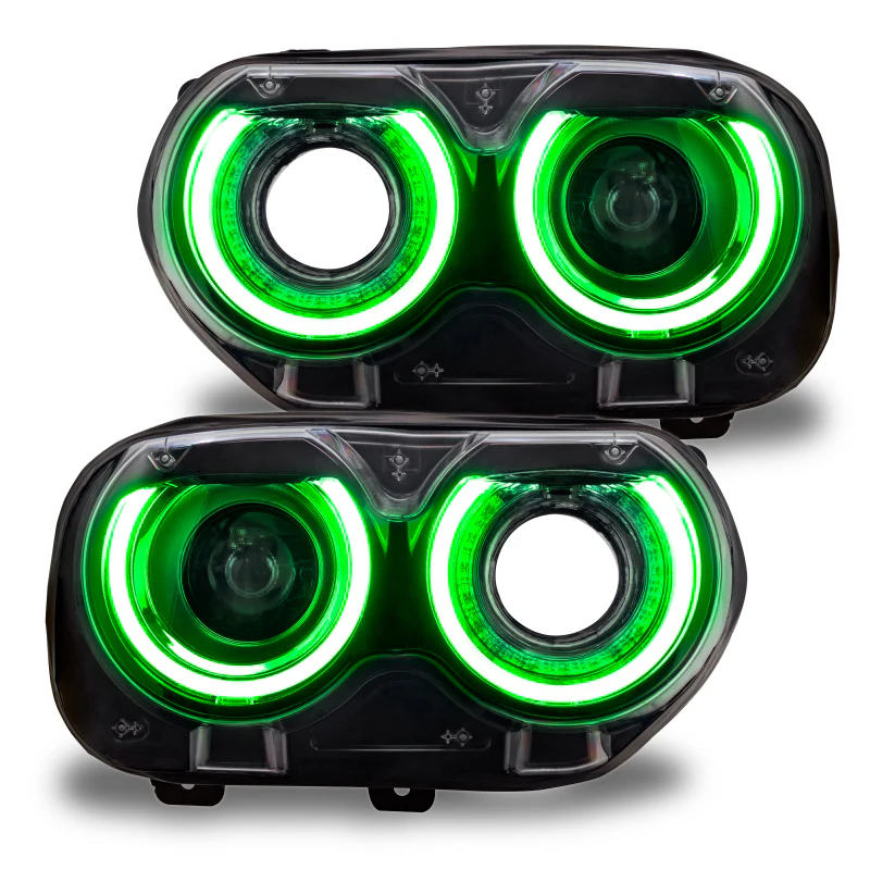 Oracle 15-21 Dodge Challenger RGB+W Headlight DRL Upgrade Kit - ColorSHIFT+W - Image 12