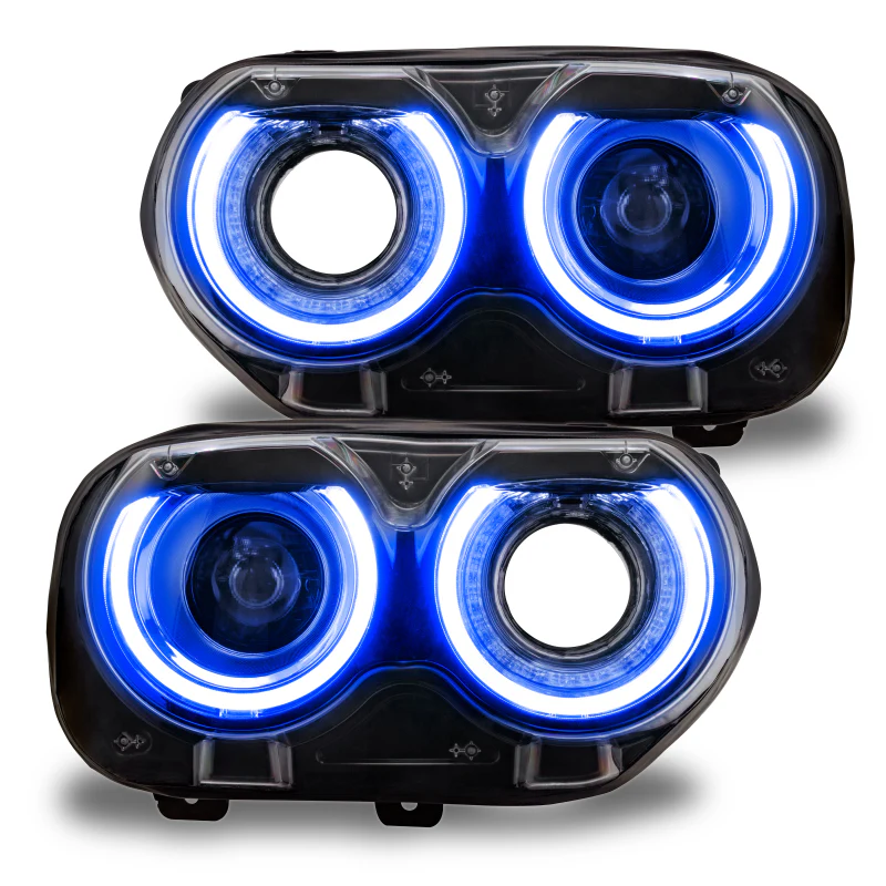 Oracle 15-21 Dodge Challenger RGB+W Headlight DRL Upgrade Kit - ColorSHIFT+W - Image 15