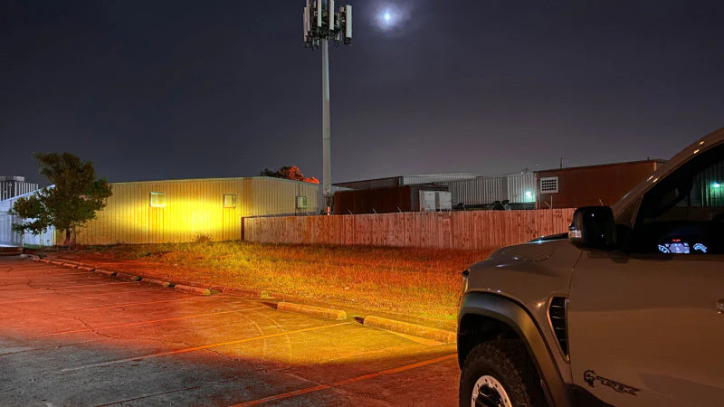 Oracle 19-22 RAM Rebel/TRX Front Bumper Flush LED Light Bar System - Image 6