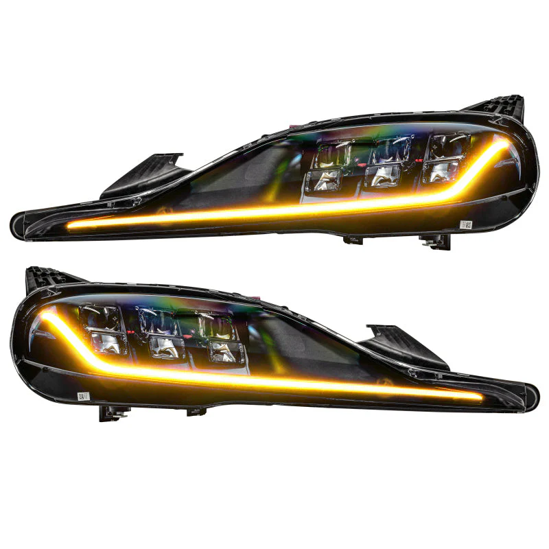 Oracle 20-21 Toyota Supra GR RGB+A Headlight DRL  Kit - ColorSHIFT w/ BC1 Controller - Image 5