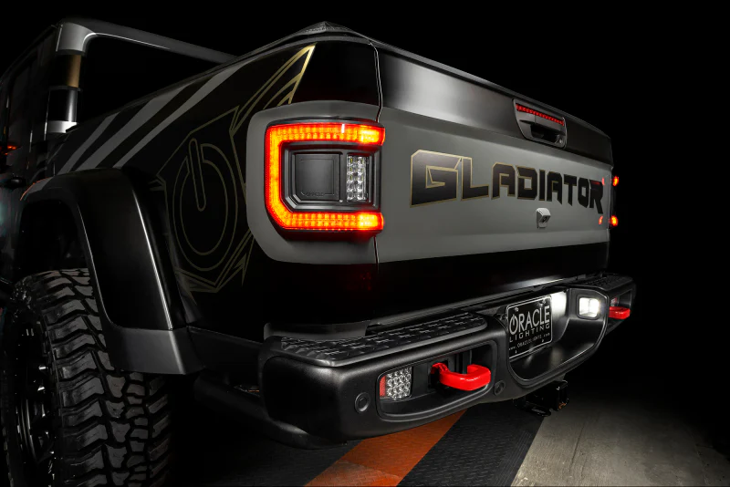 Oracle 2020+ Jeep Gladiator JT Flush Mount LED Tail Lights - Tinted Lens - Image 6