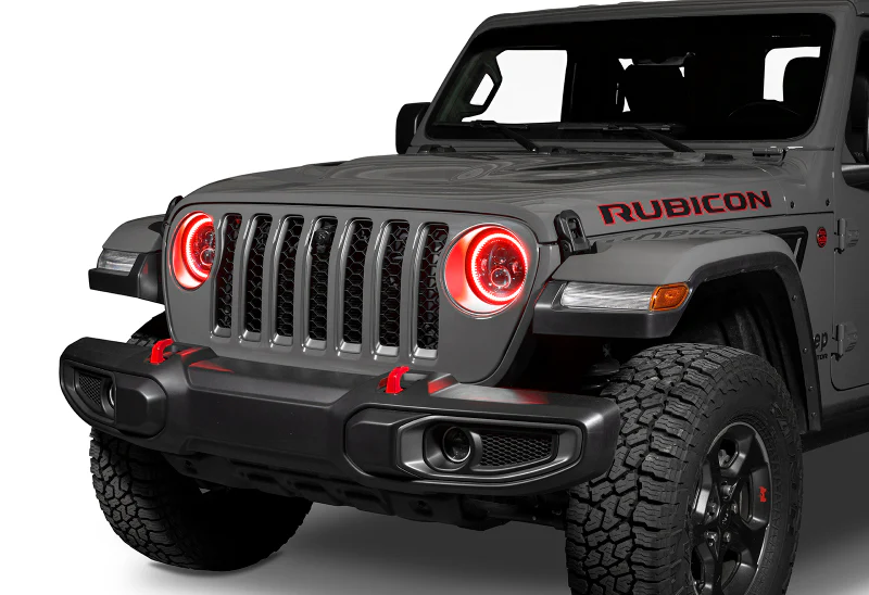 Oracle Jeep Wrangler JL/Gladiator JT 7in. High Powered LED Headlights (Pair) - Dynamic - Image 14