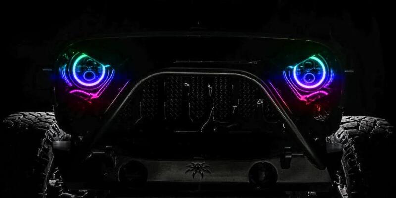 Oracle Jeep Wrangler JL/Gladiator JT 7in. High Powered LED Headlights (Pair) - Dynamic - Image 19