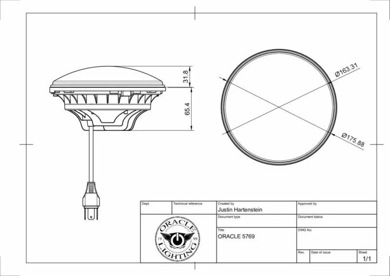 Oracle Jeep Wrangler JL/Gladiator JT 7in. High Powered LED Headlights (Pair) - Dynamic - Image 36