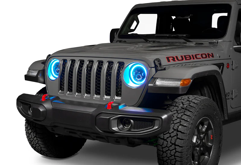 Oracle Jeep Wrangler JL/Gladiator JT 7in. High Powered LED Headlights (Pair) - Dynamic - Image 6