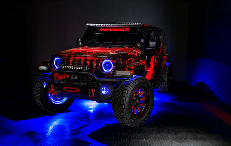 Oracle Oculus Bi-LED Projector Headlights for Jeep JL/Gladiator JT - w/ BC1 Controller - Image 20