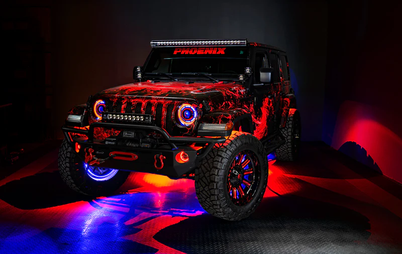 Oracle Oculus Bi-LED Projector Headlights for Jeep JL/Gladiator JT - w/ BC1 Controller - Image 21