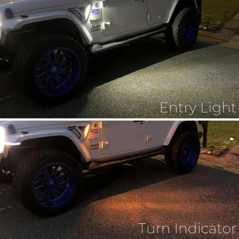 Oracle Sidetrack LED System For Jeep Wrangler JL/ Gladiator JT - Image 4