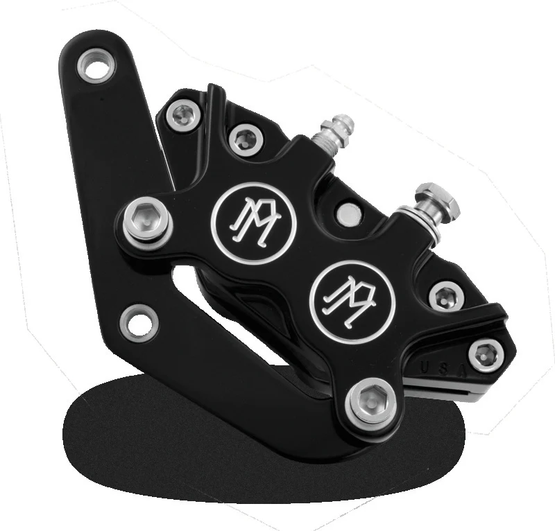 Performance Machine Front Single Brake-Blk Con Cut - Contrast Cut - Image 2
