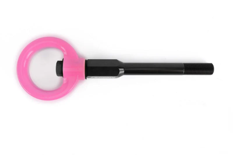 PERRIN 02-07 Subaru WRX/STI Tow Hook Kit (Front) - Hyper Pink - Image 4
