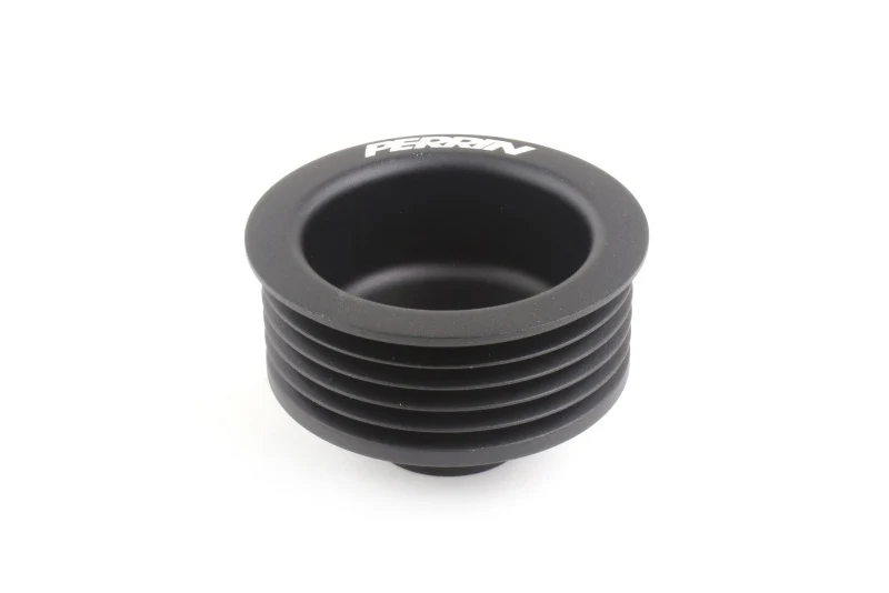 PERRIN 15-25 Subaru WRX / 15-22 Crosstrek / 14-18 FXT Lightweight Alternator Pulley - Black - Image 2