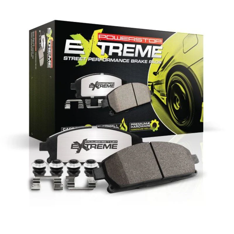 Power Stop 11-17 Chevrolet Caprice Rear Z26 Extreme Street Brake Pads w/Hardware - Image 3
