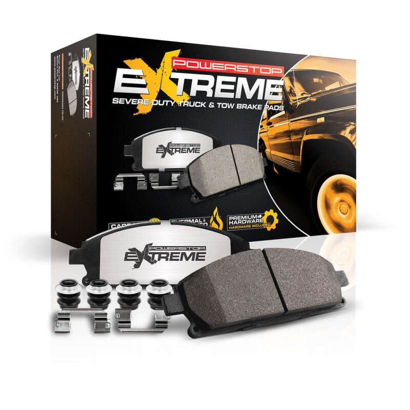 Power Stop 12-19 Ford F-250 Super Duty Front Z36 Truck & Tow Brake Pads w/Hardware - Image 9