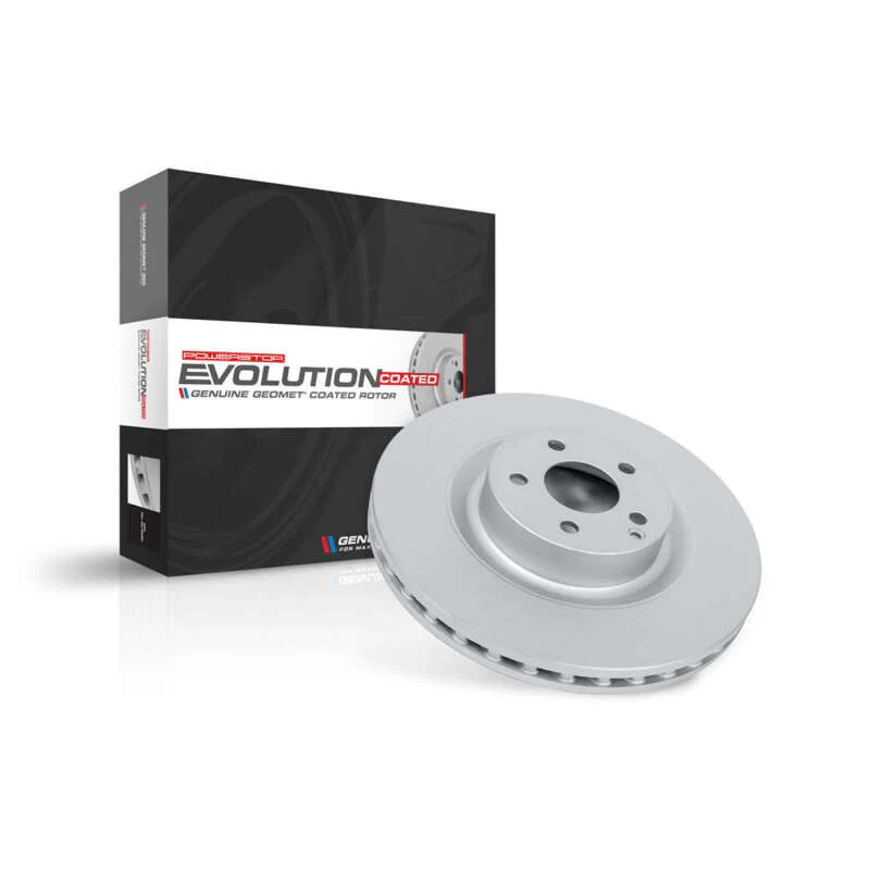 Power Stop 18-20 Subaru WRX STI Front Evolution Coated Rotor - Image 2