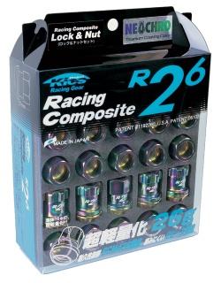 Project Kics 12X1.25 Black R26 Lug Nuts - 16+4 - Image 2