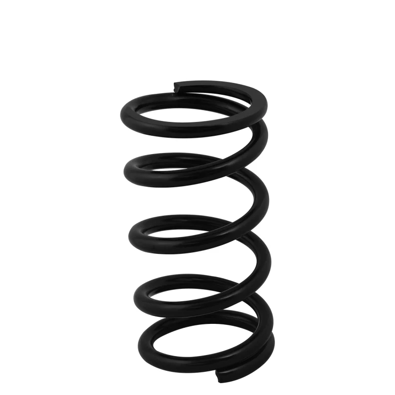 QA1 2-1/2in ID High Travel Spring - 9in Length x 650lbs/in - Black Powder Coated - Image 2