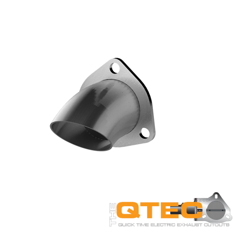 QTP 2.5in Bolt-On QTEC Adjustable Turn Down - Image 3