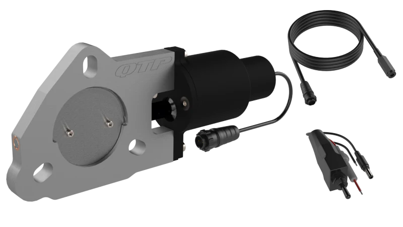 QTP 2.5in Bolt-On QTEC Electric Cutout Valve - Single - Image 5