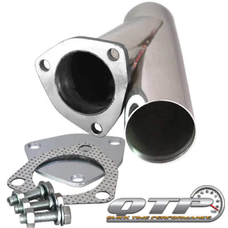 QTP 2.5in Weld-On QTEC Exhaust Cutout Y-Pipe - Image 5