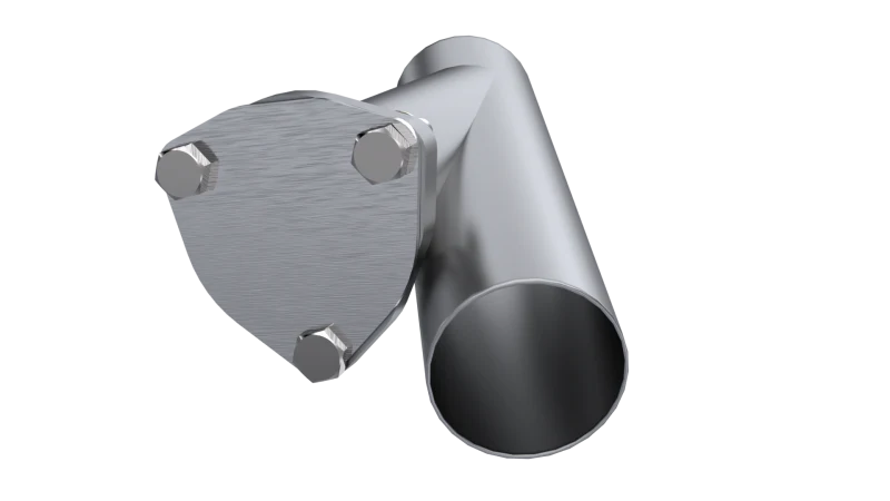 QTP 2.5in Weld-On QTEC Exhaust Cutout Y-Pipe - Image 6