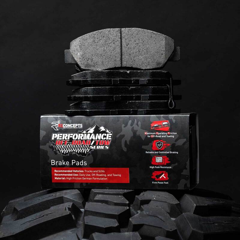 R1 03-24 Toyota 4Runner Rear Performance Off-Road/Tow Brake Pads & Hardware Kit - Image 3