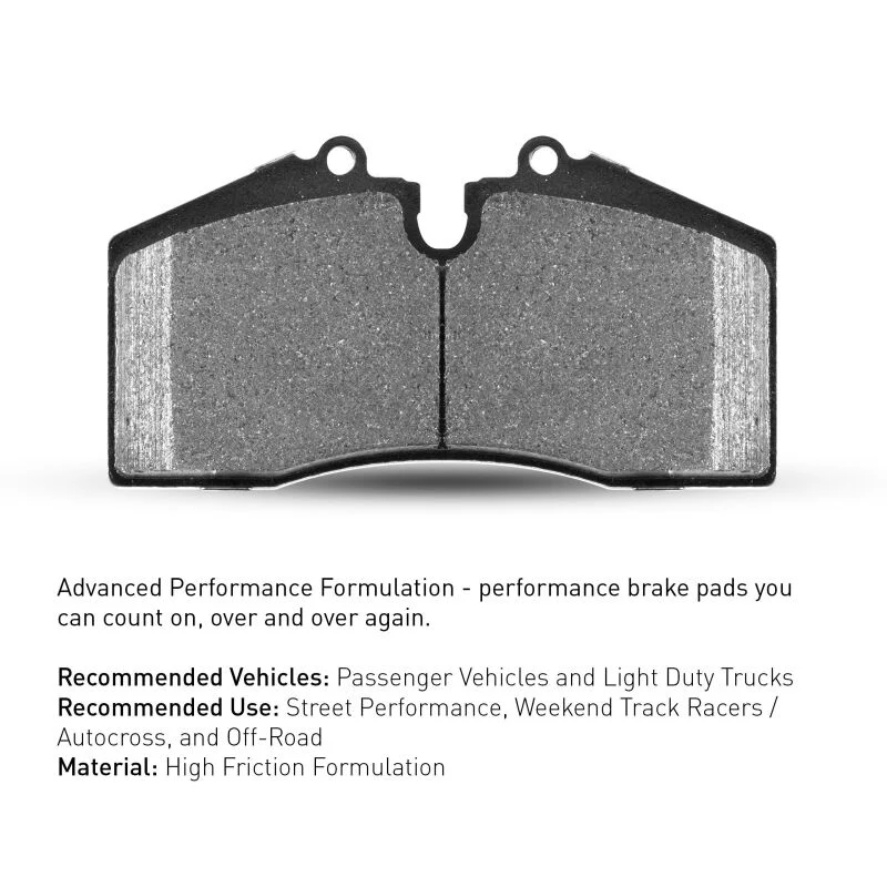 R1 2008-2025 Lexus IS F Front R1 Performance Sport Pads & Hardware Kit - Image 3