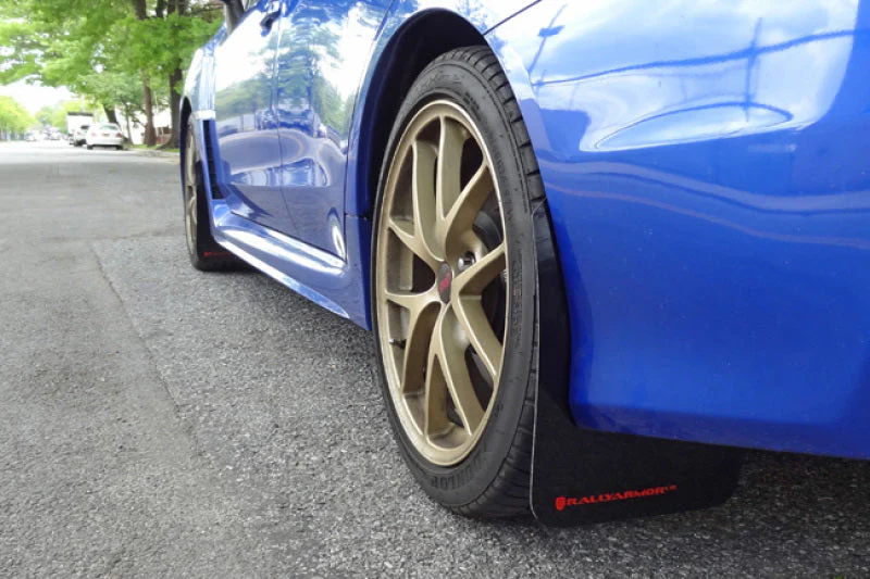 Rally Armor 15-21 Subaru WRX/STI Black UR Mud Flap w/Silver Logo - Image 13