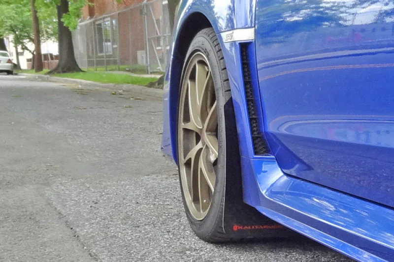 Rally Armor 15-21 Subaru WRX/STI Black UR Mud Flap w/Silver Logo - Image 4