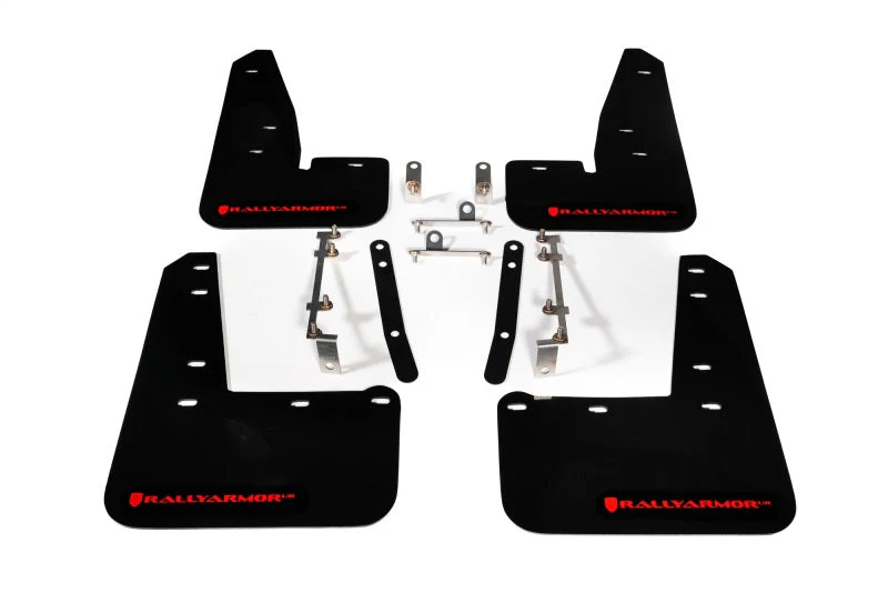 Rally Armor 23-26 Toyota GR Corolla Black UR Mud Flap w/Red Logo - Image 11