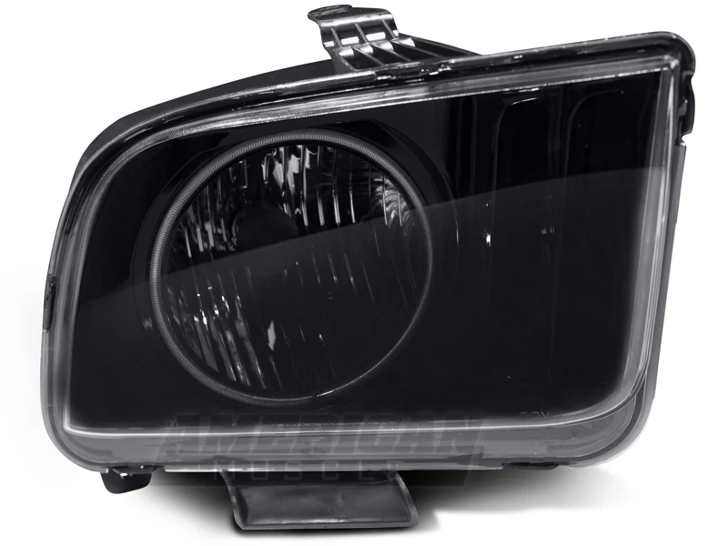 Raxiom 05-09 Ford Mustang GT V6 Axial Series CCFL Halo Projector Headlight- Blk Housing (Smkd Lens) - Image 12