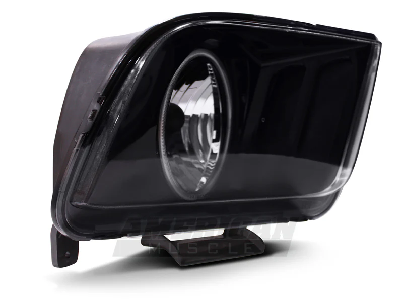 Raxiom 05-09 Ford Mustang GT V6 Axial Series CCFL Halo Projector Headlight- Blk Housing (Smkd Lens) - Image 2