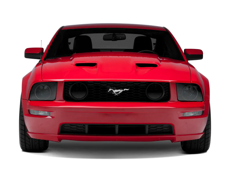 Raxiom 05-09 Ford Mustang GT V6 Axial Series CCFL Halo Projector Headlight- Blk Housing (Smkd Lens) - Image 7