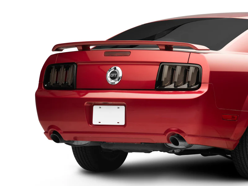 Raxiom 05-09 Ford Mustang Vector V2 LED Tail Lights- Black Housing (Smoked Lens) - Image 5