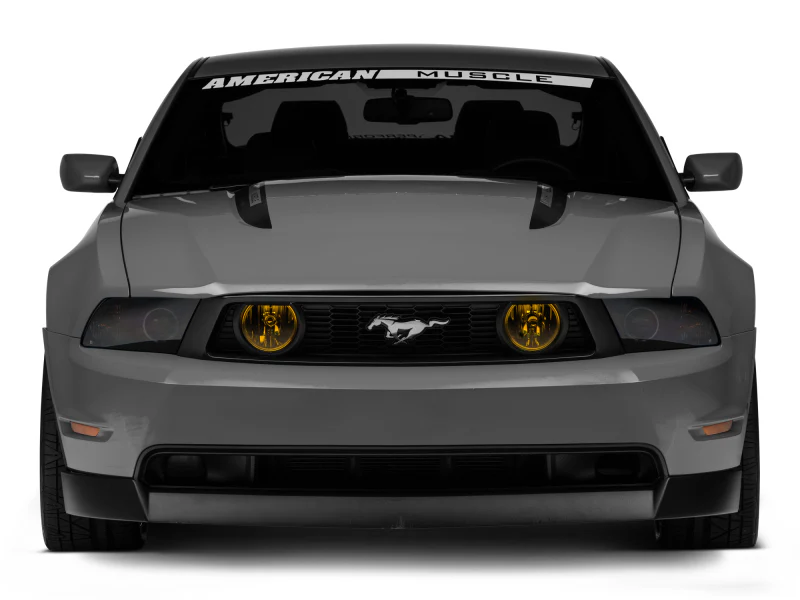 Raxiom 05-12 Ford Mustang GT Fog Lights Yellow - Image 2