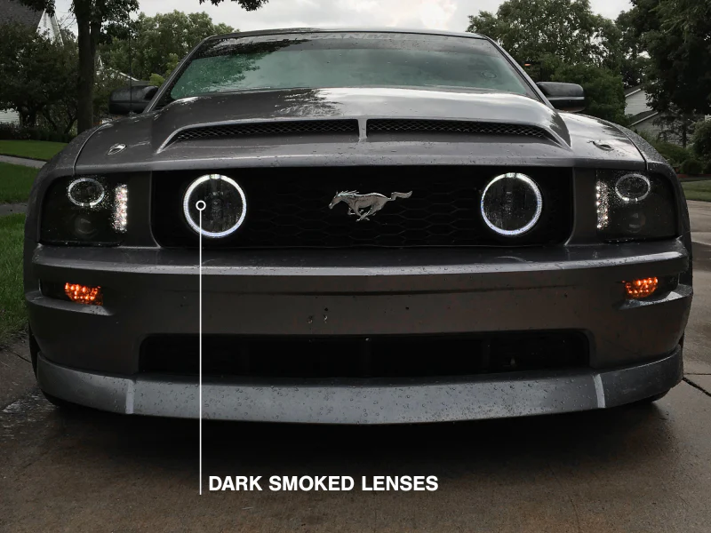 Raxiom 05-12 Ford Mustang GT LED Halo Fog Lights (Smoked) - Image 14